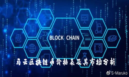 马云区块链币价格表及其市场分析