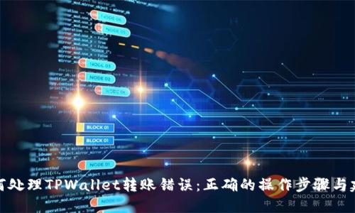 如何处理TPWallet转账错误：正确的操作步骤与建议